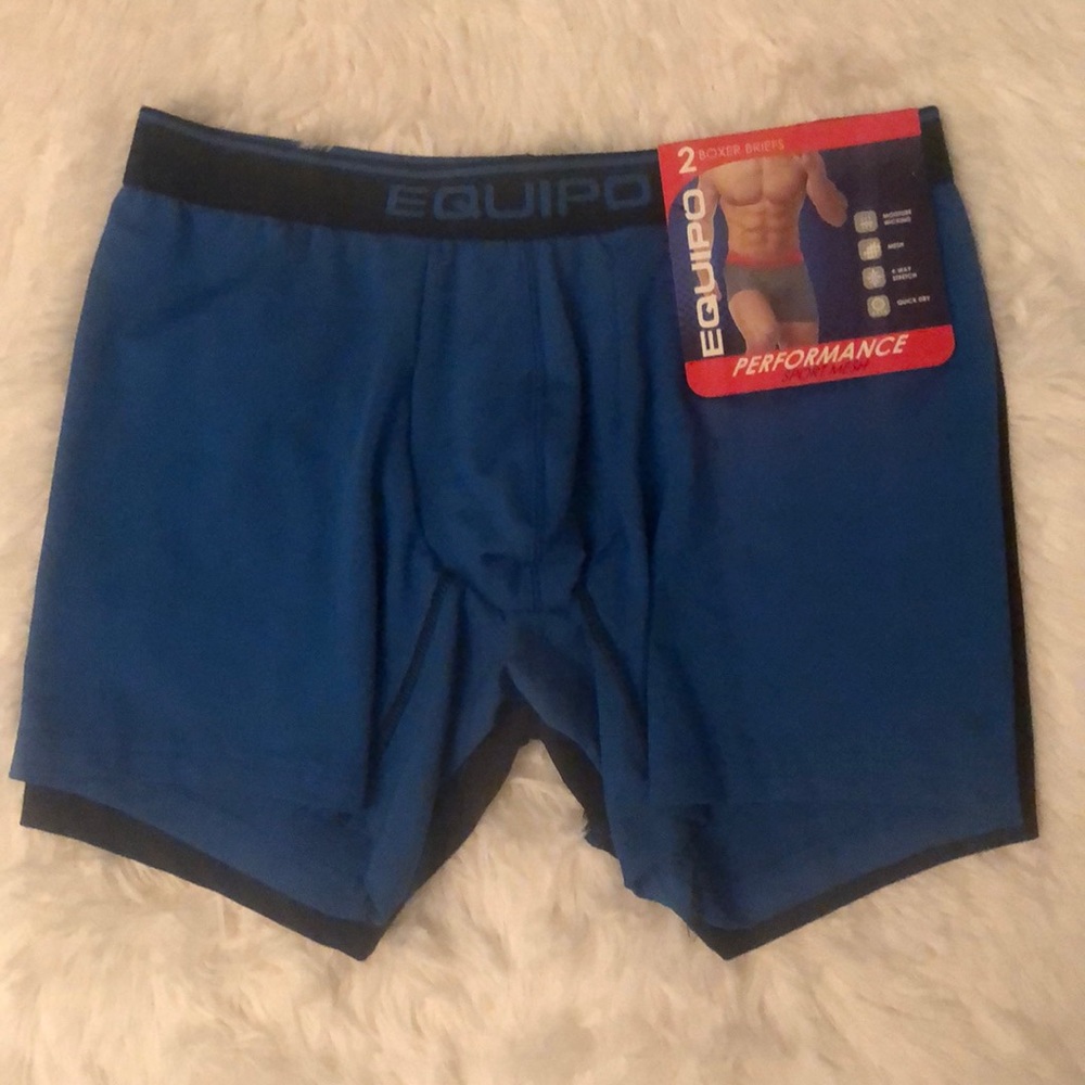 Men’s Performance Boxer Briefs Size Medium 32-34